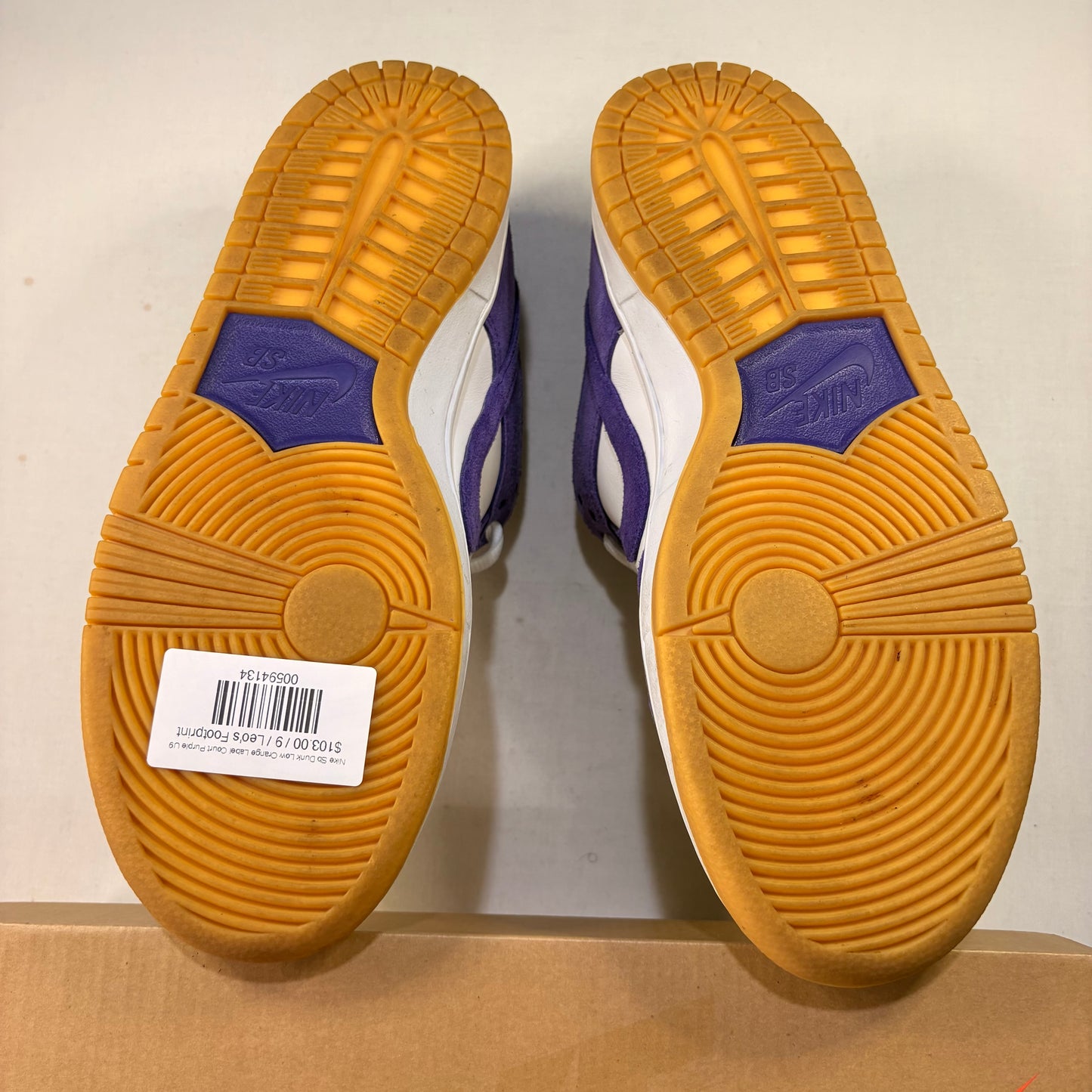 Nike Sb Dunk Low Orange Label Court Purple U9