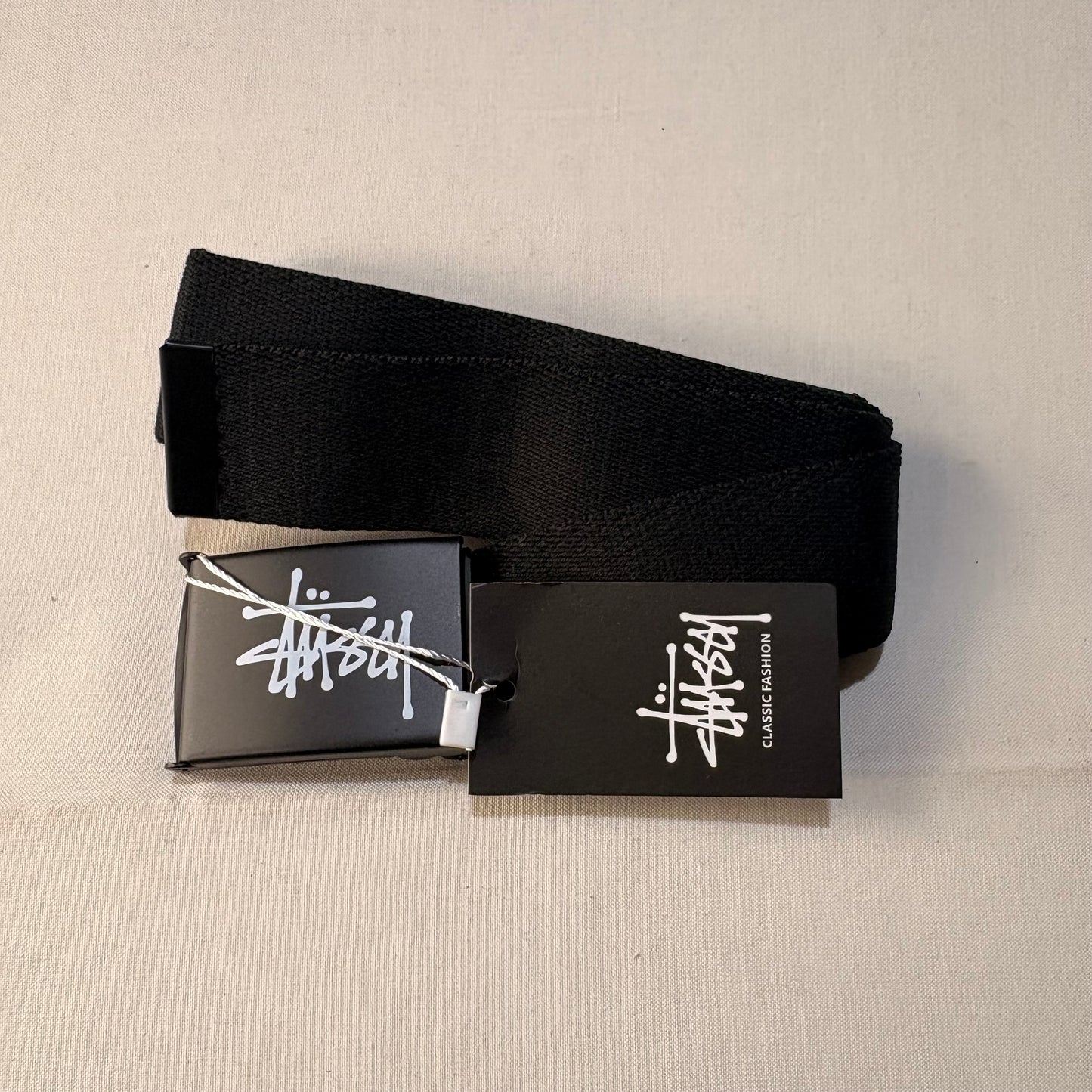 Stussy Belt Black Men’s Belt & Buckle
