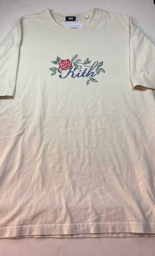 Kith Script Needlepoint Tee U