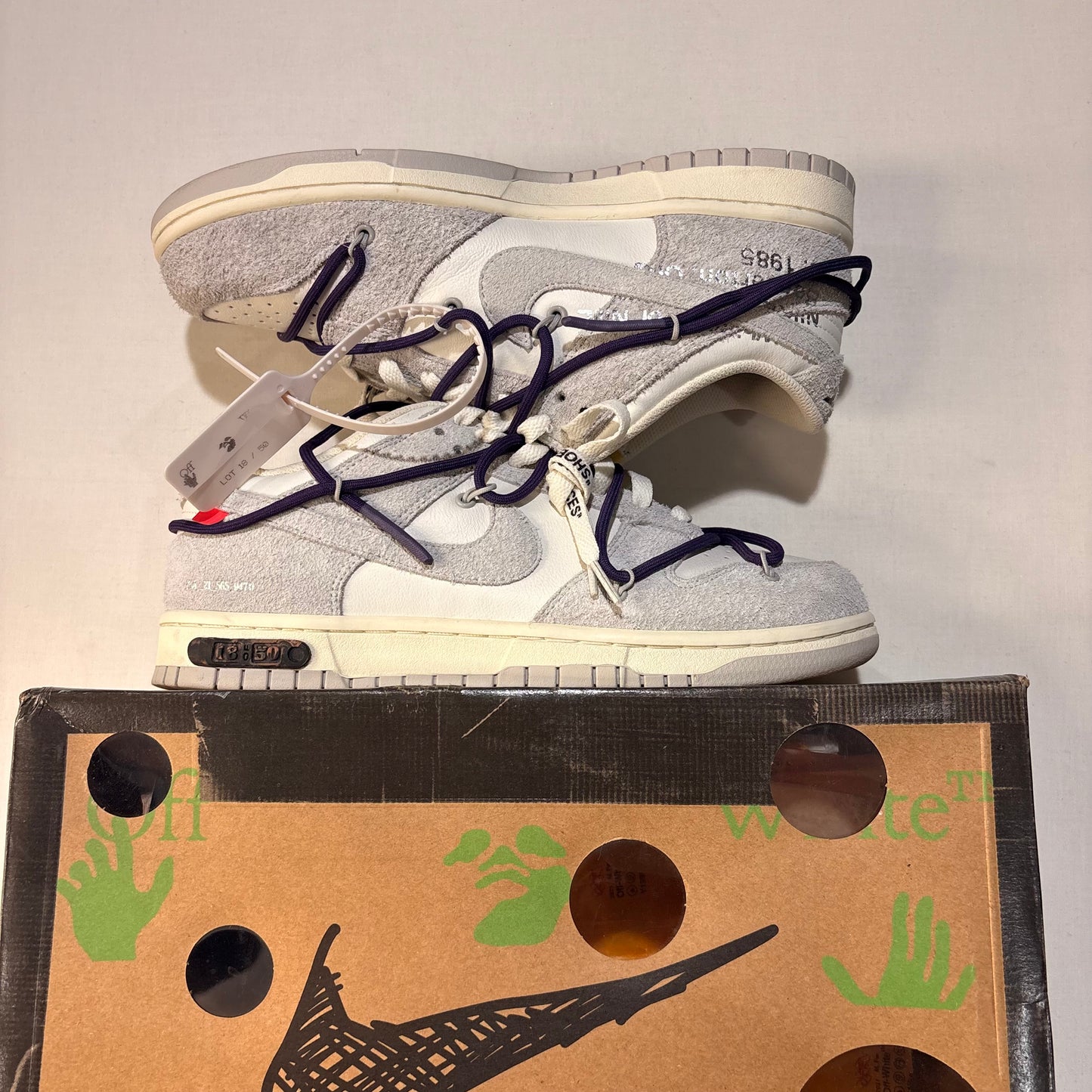 Nike Dunk Low Off White Lot 18 U9
