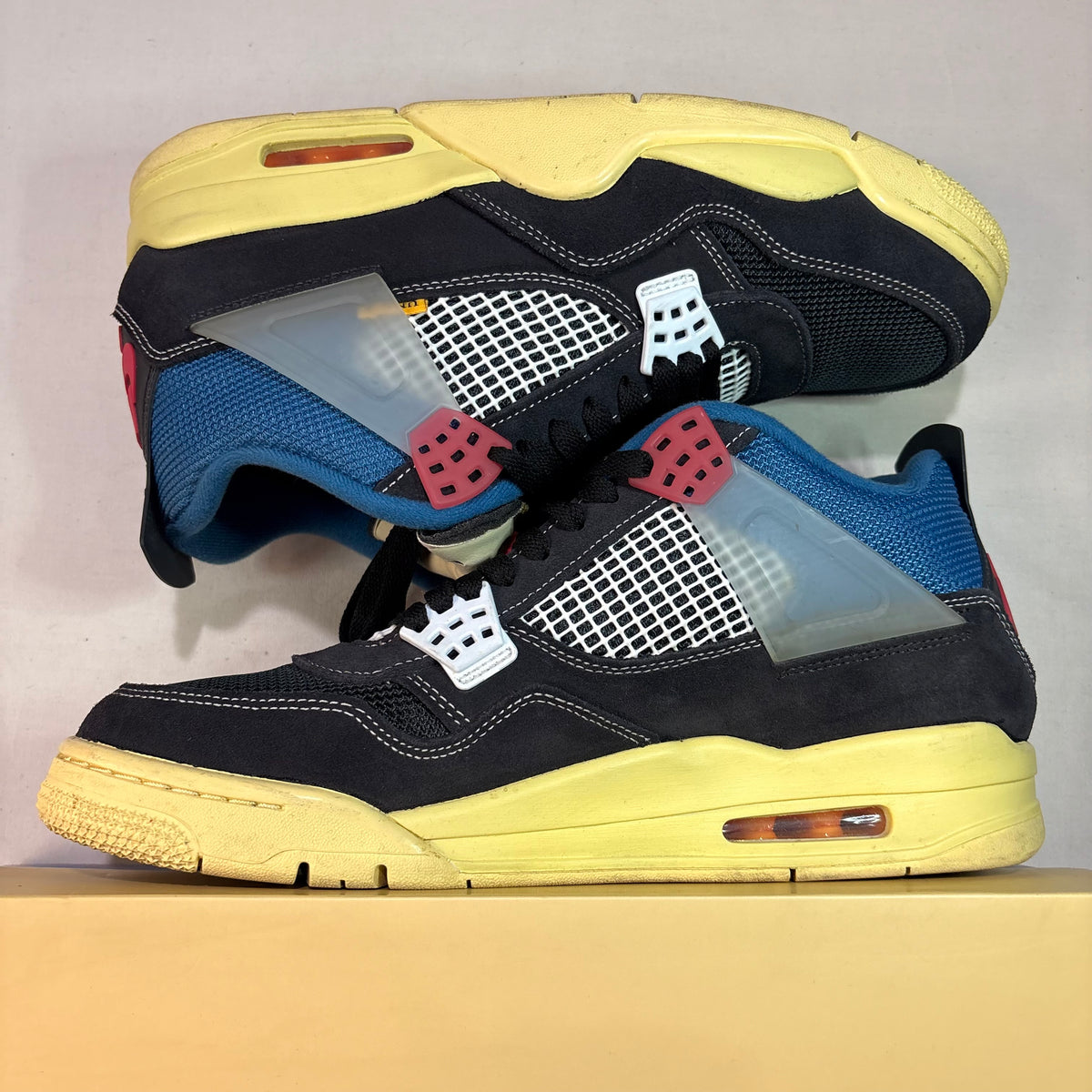 Jordan 4 Retro Union Off Noir U10.5