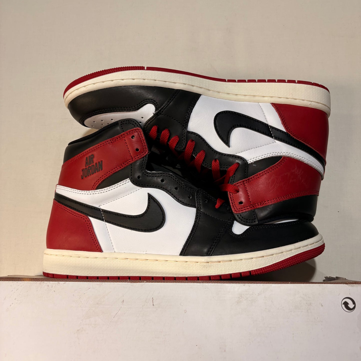 Jordan 1 Retro High OG Black Toe Reimagined