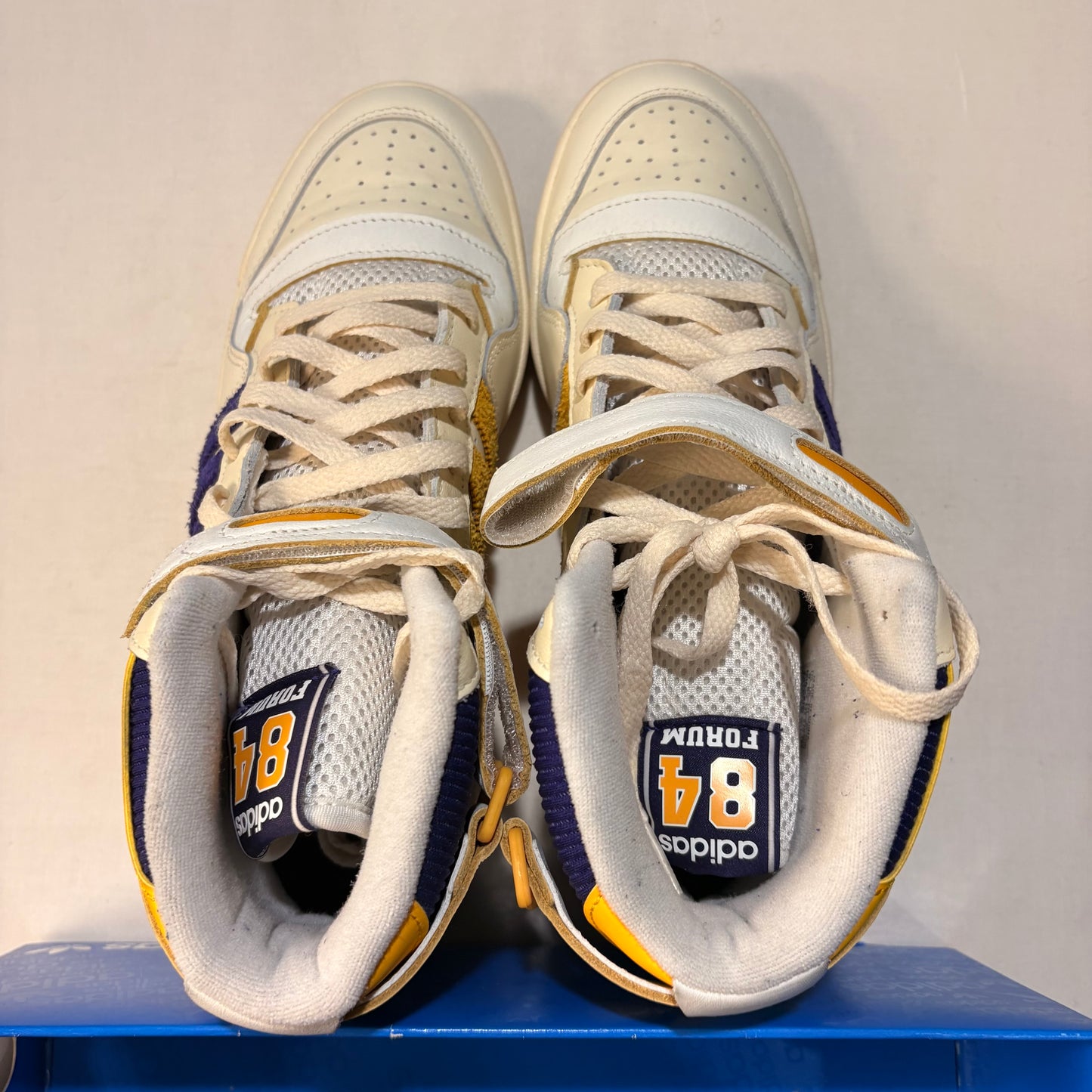 adidas Forum 84 High Collegiate Purple Collegiate Gold U9