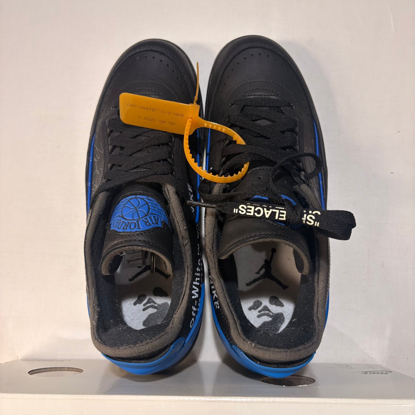 Jordan 2 Retro Off White Black Blue U9