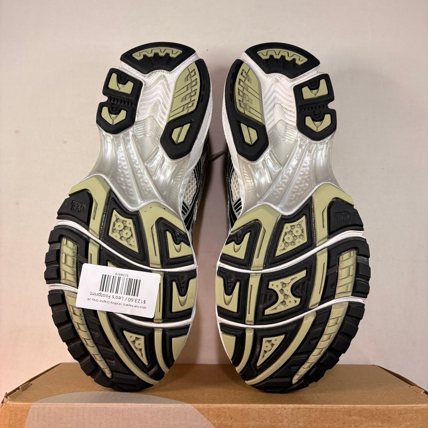 Asics Gel-Kayano 14 White Graphic Grey U8