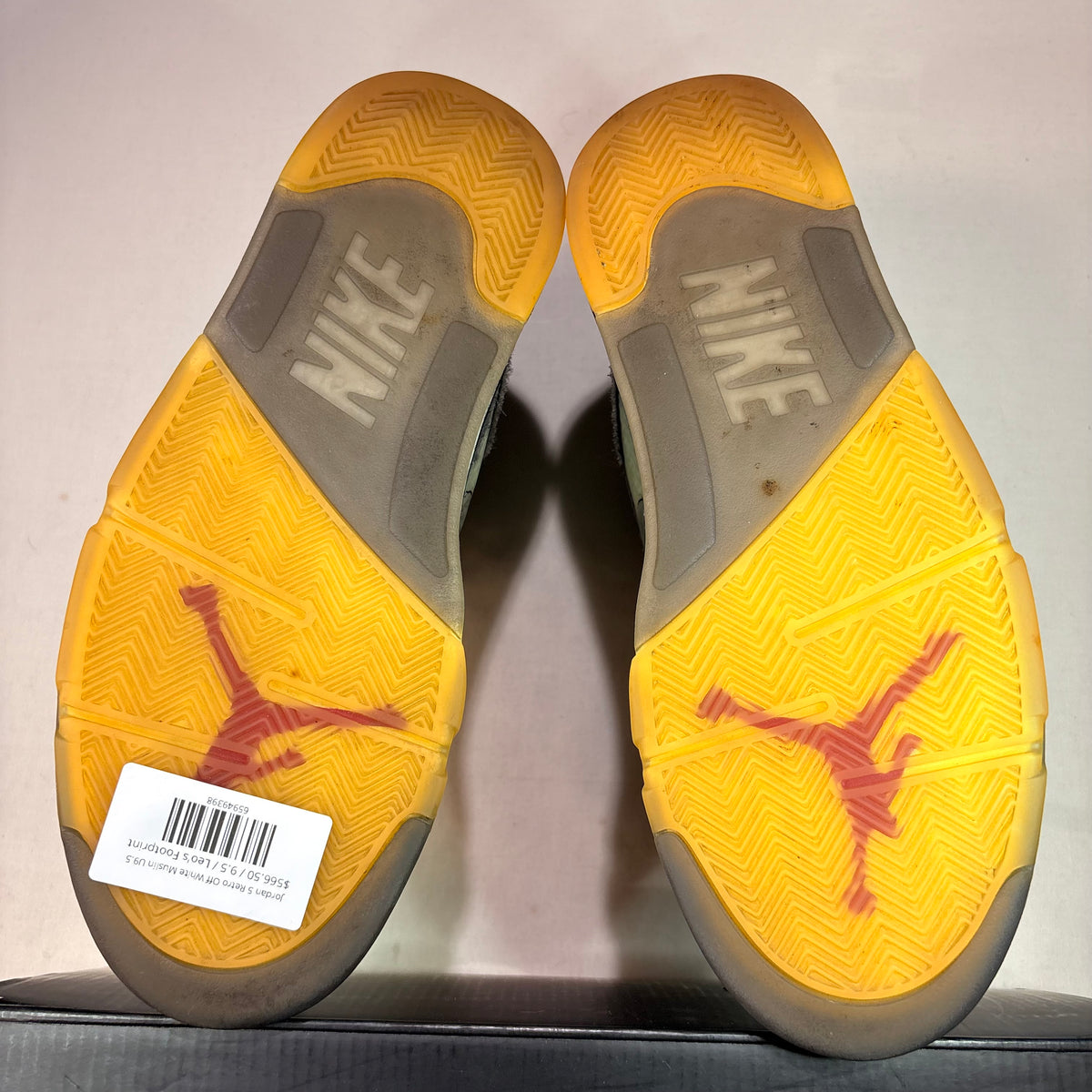 Jordan 5 Retro Off White Muslin U9.5