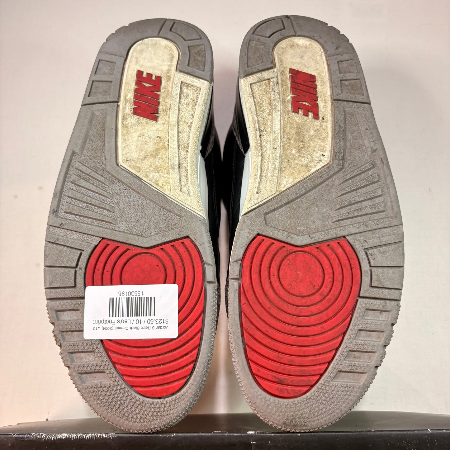 Jordan 3 Retro Black Cement (2024) U10