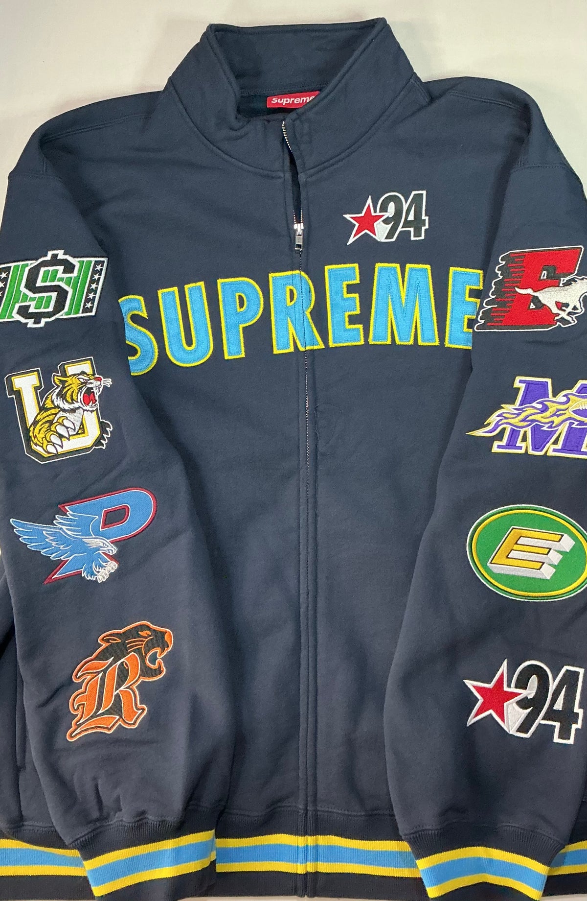 Supreme SS26 Mascots Zip Up Sweatshirt