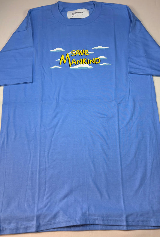 Save Mankind Simpsons Tee
