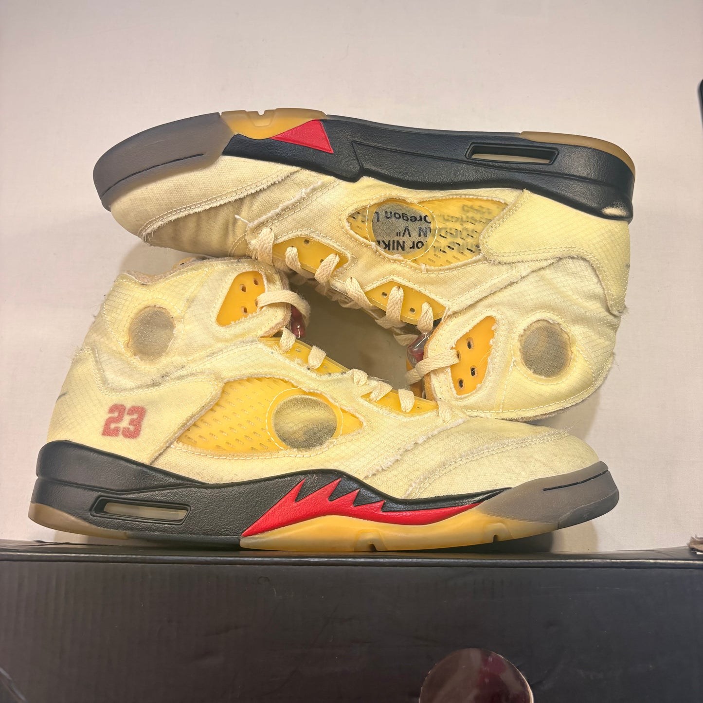 Jordan 5 Retro Off White Sail U11.5
