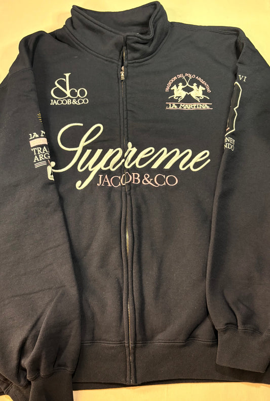 Supreme SS26 La Martina Zip Up Sweatshirt