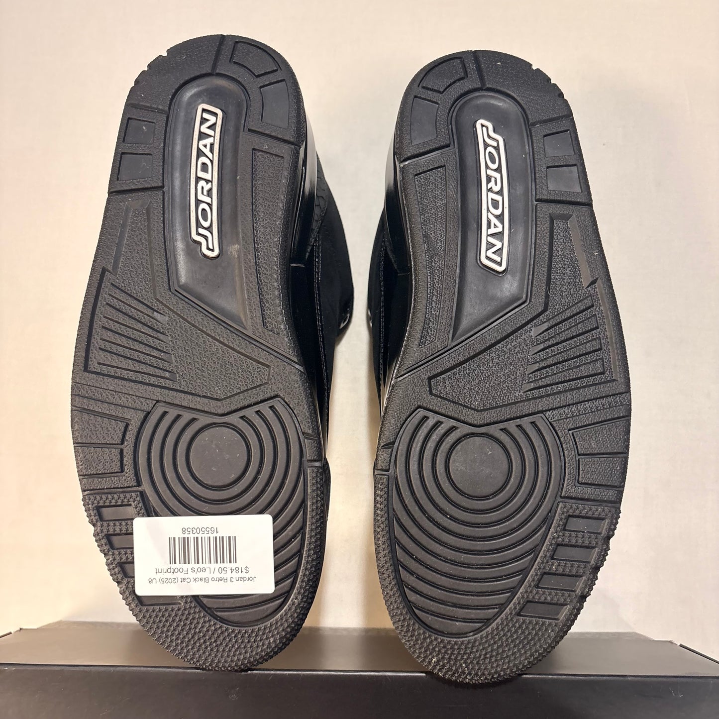Jordan 3 Retro Black Cat (2025) U8