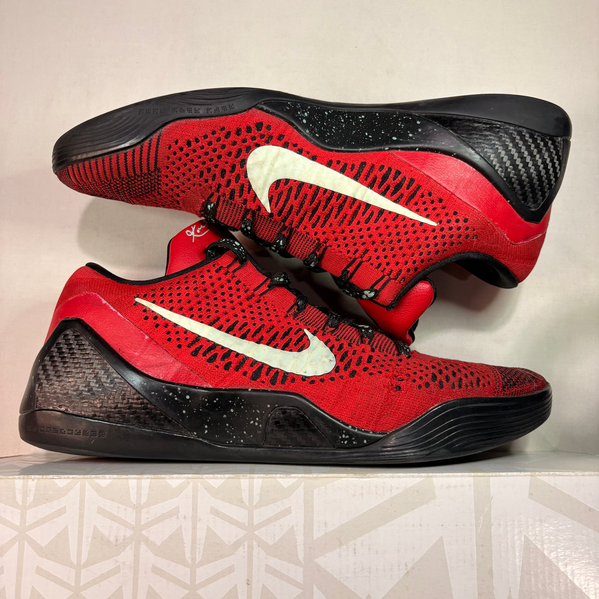 Nike Kobe 9 ELite Low University Red U12