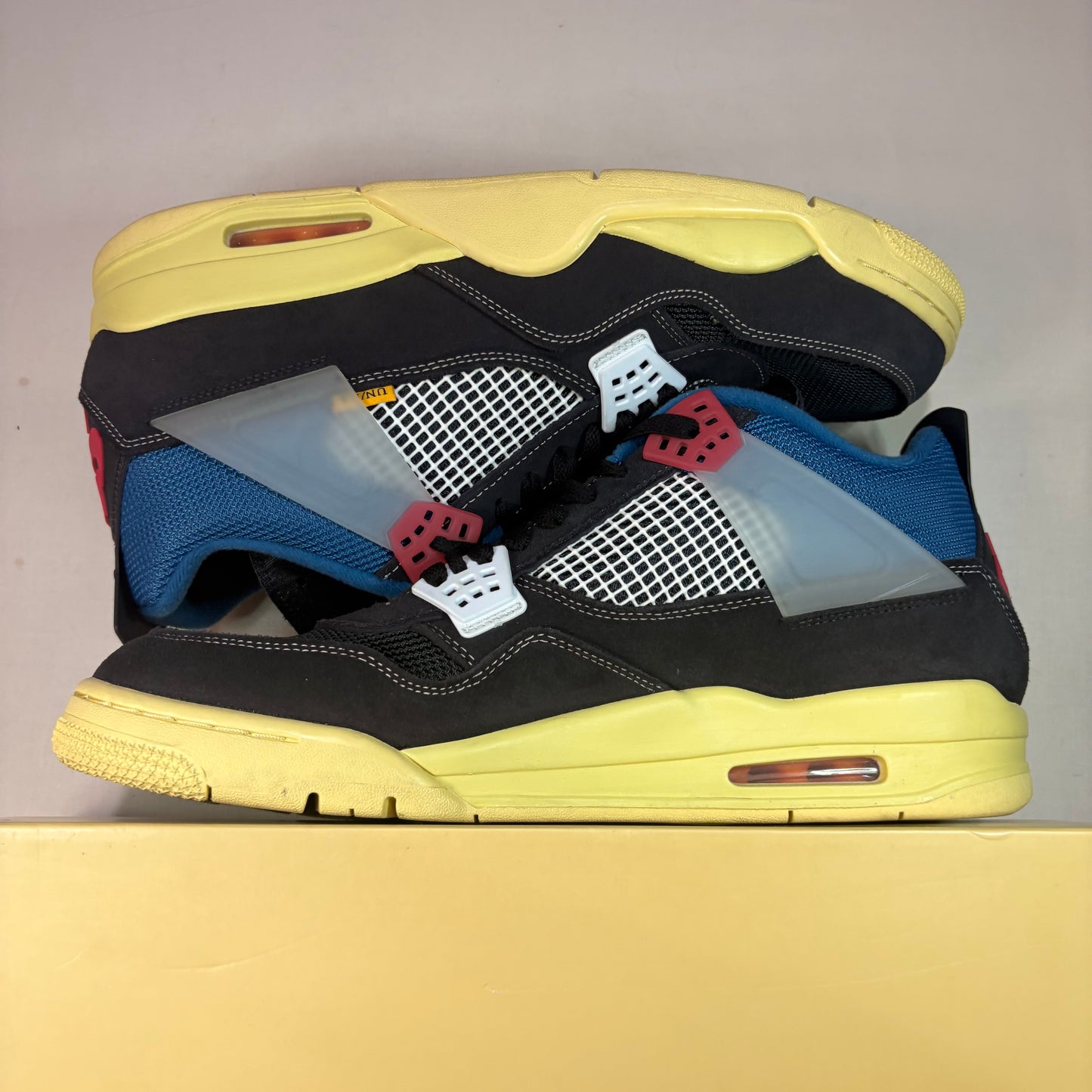 Jordan 4 Retro Union Off Noir U14