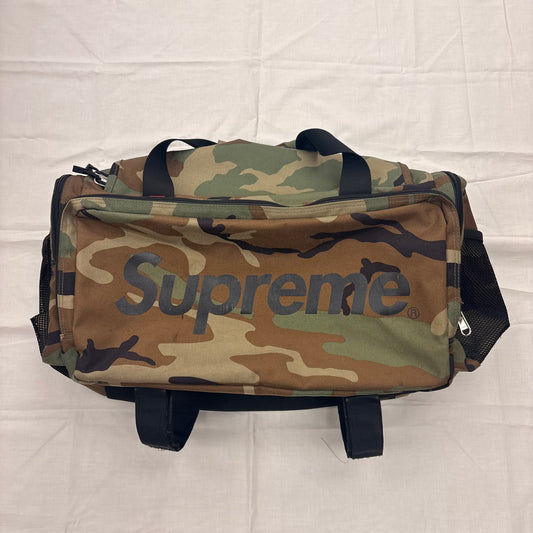 Supreme SS15 Camo Duffle Bag