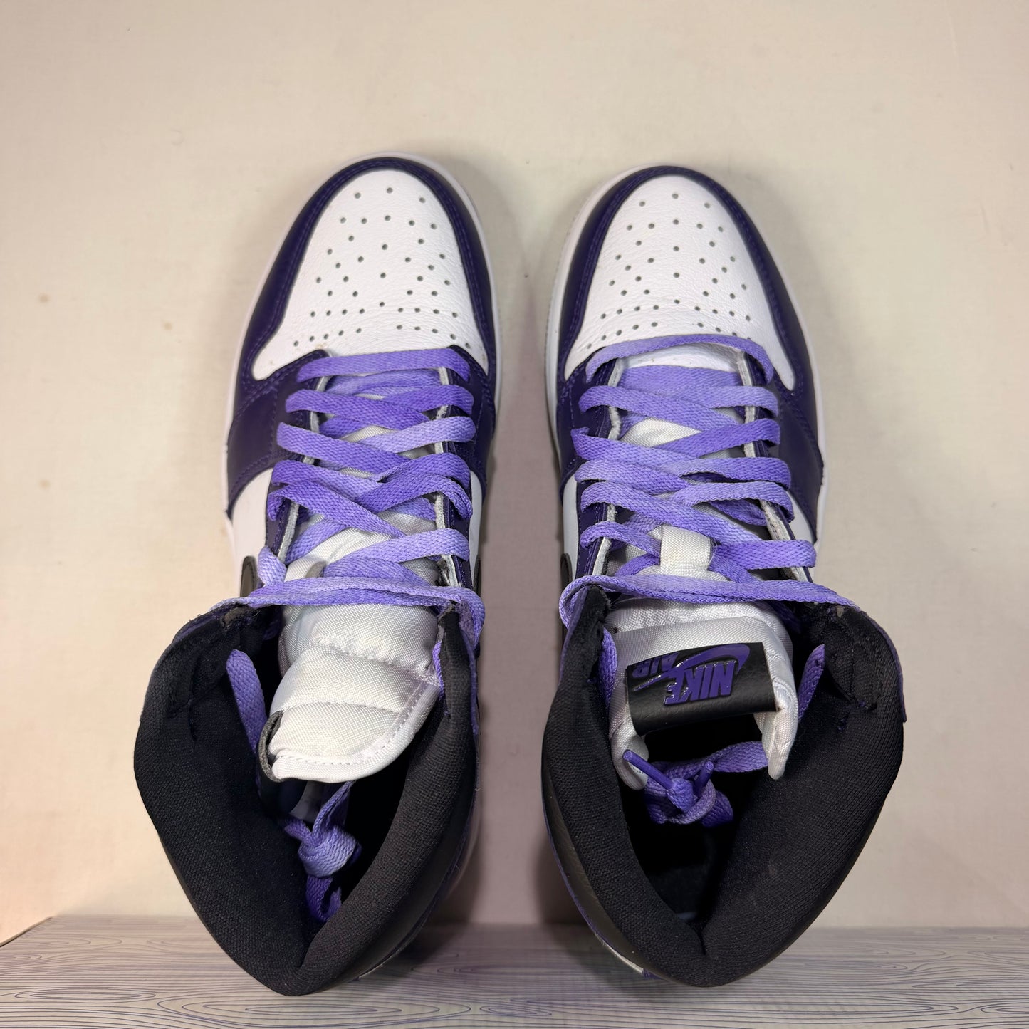Jordan 1 Retro High Court Purple 2.0 U9