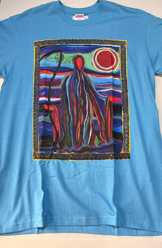 Supreme SS19 Reaper Tee Light Slate