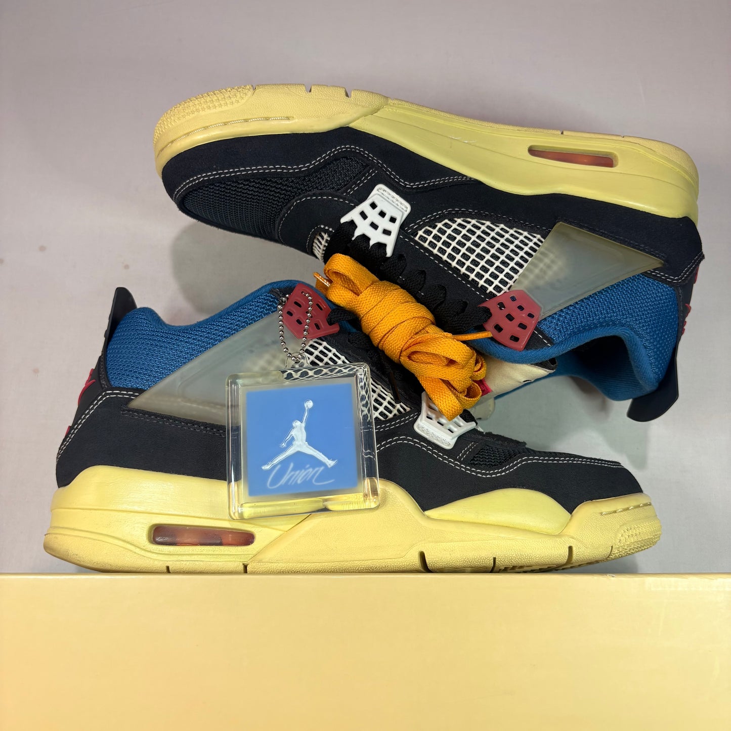 Jordan 4 Retro Union Off Noir U9.5