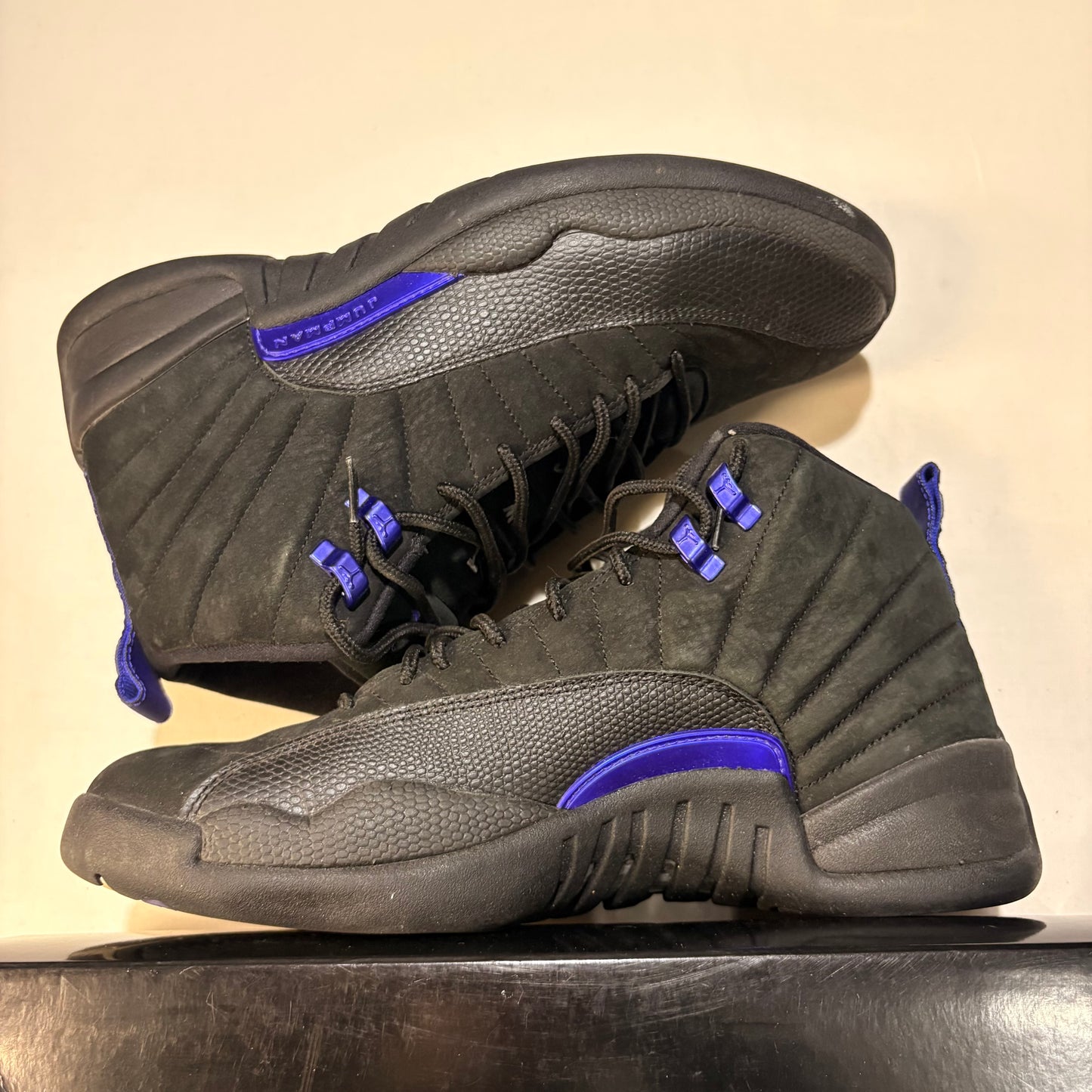 Jordan 12 Retro Black Dark Concord U10.5
