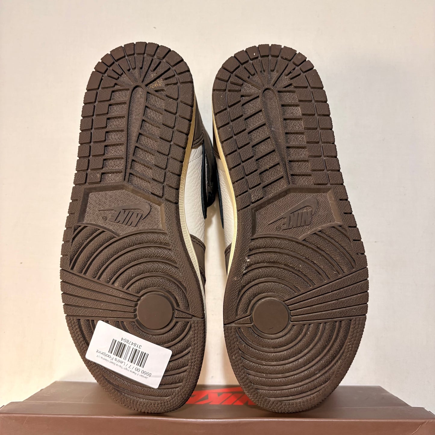 Jordan 1 Retro High Travis Scott Mocha U7