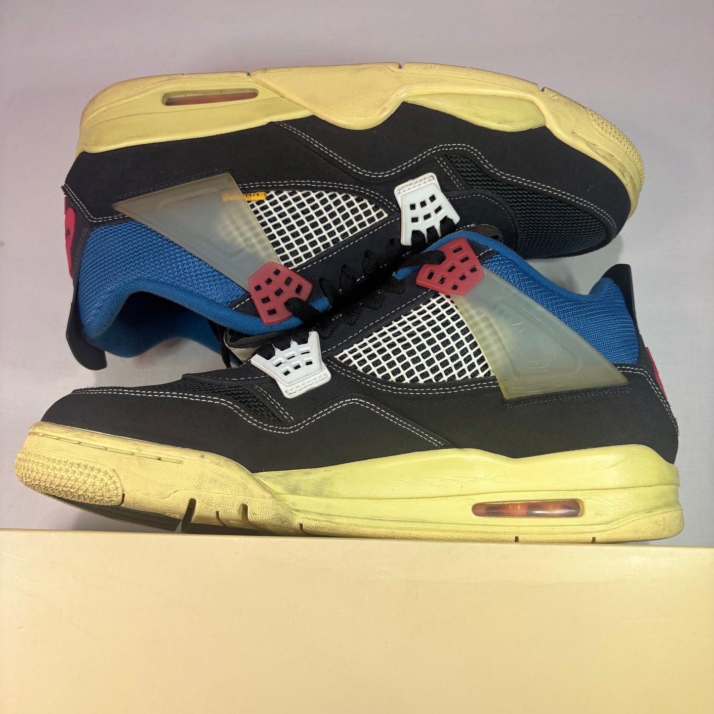 Jordan 4 Retro Union Off Noir U13