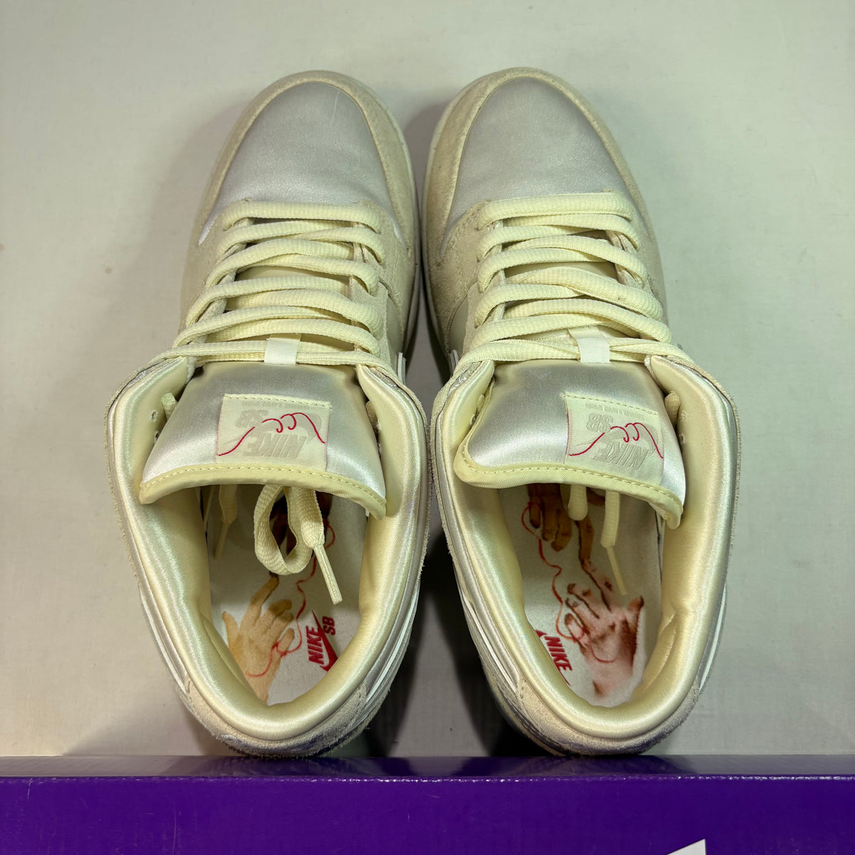 Nike Sb Dunk Low City of Love Light Bone U9.5