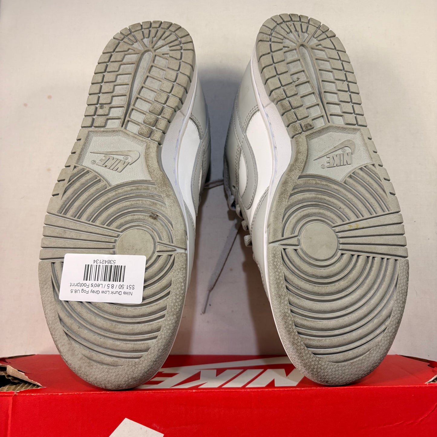 Nike Dunk Low Grey Fog U8.5