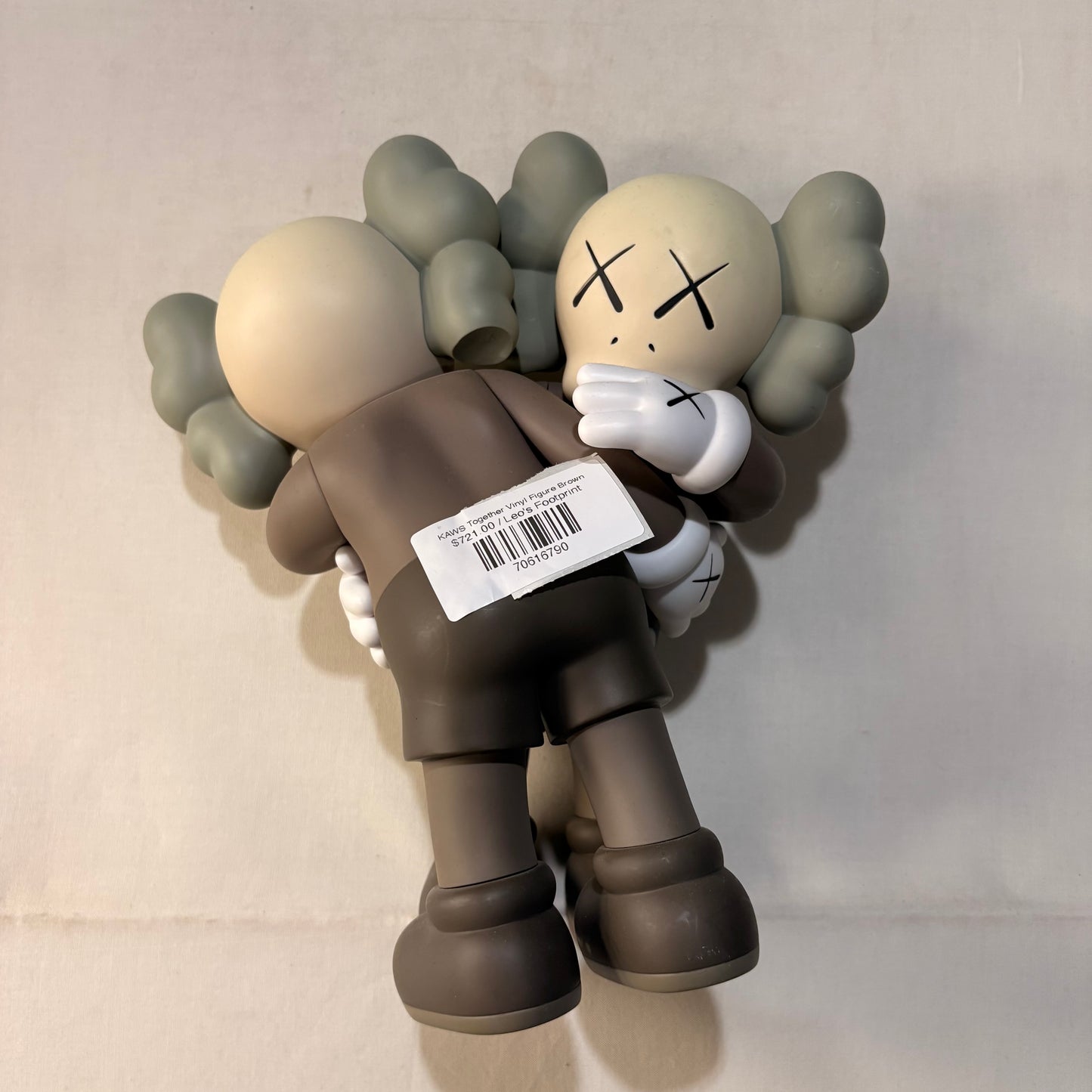 KAWS Together Vinyl Figure Brown