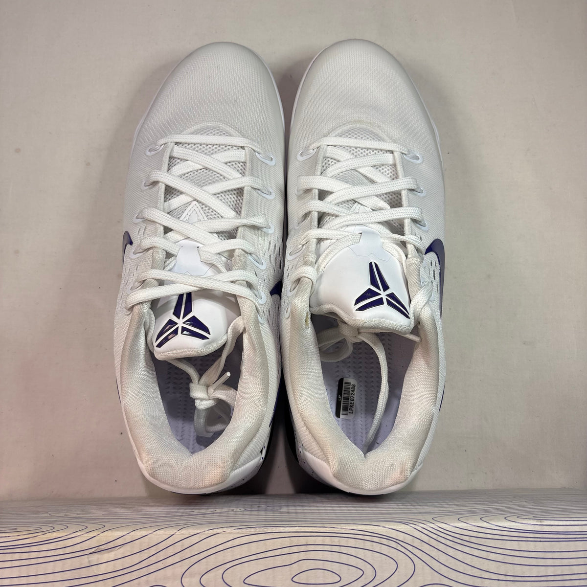 Nike Kobe 9 EM Low Protro TB White Court Purple U10.5