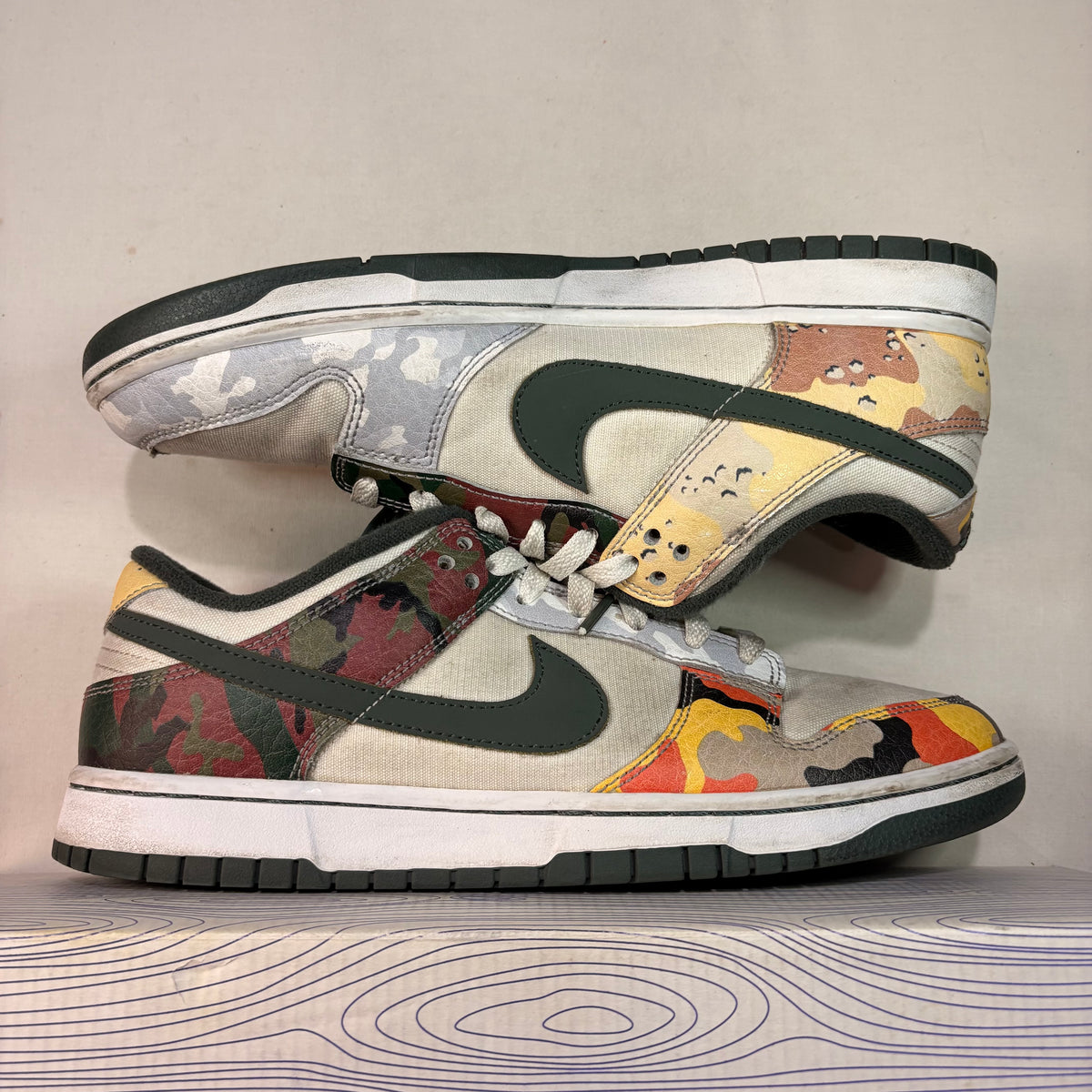 Nike Dunk Low Sail Multi-Camo U10