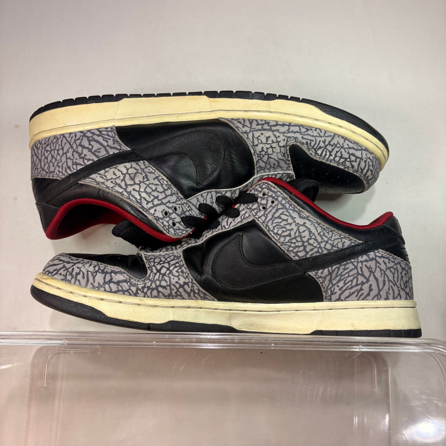 Nike SB Dunk Low Supreme Black Cement (2002) U14