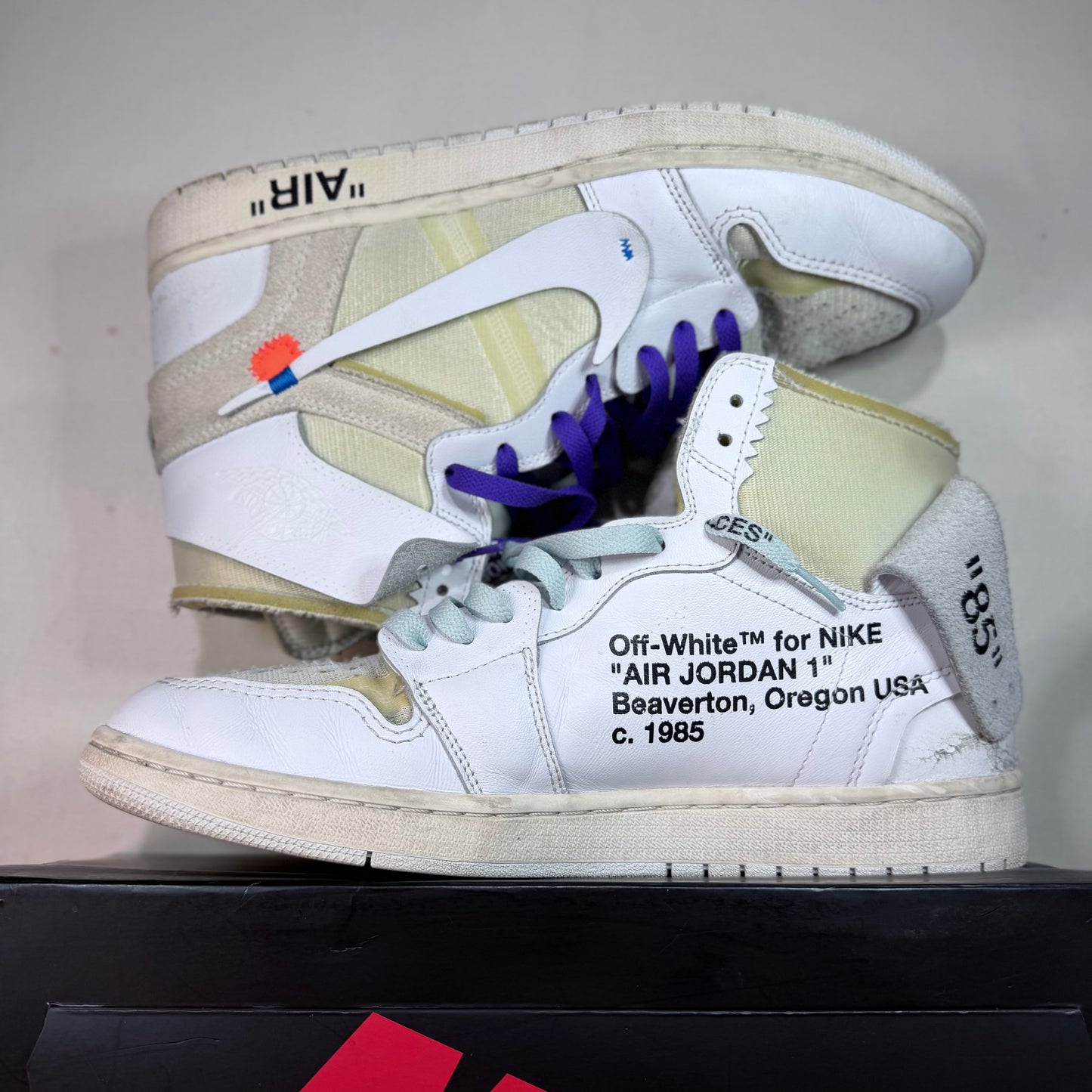 Jordan 1 Retro High Off White Euro U12