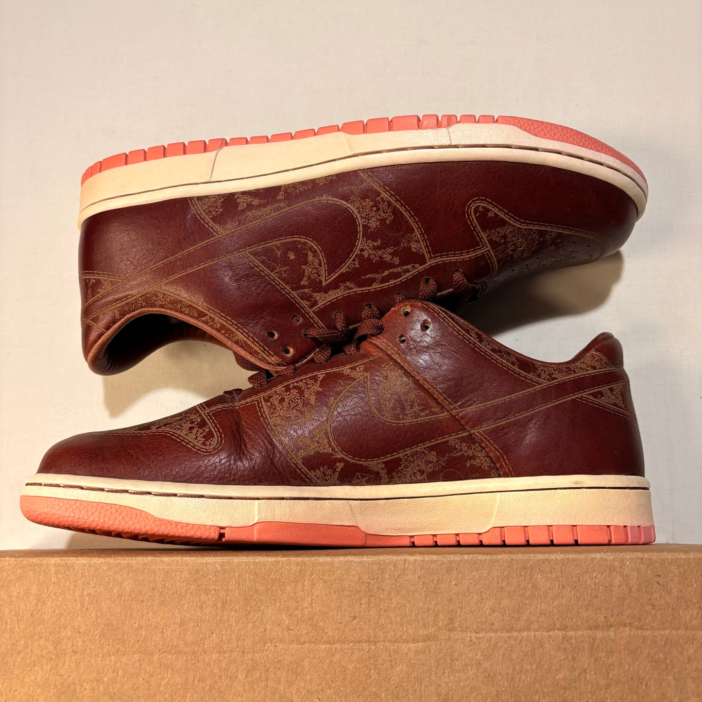 Nike Dunk Low 1 Piece Brownstone British Milan U9.5