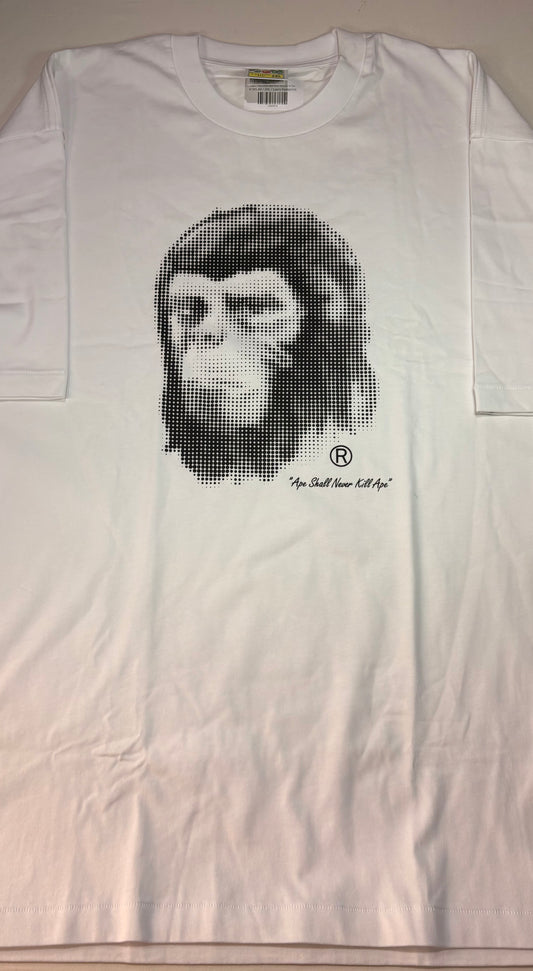 Bape Pixel Comic Ape Head Relaxed Fit Tee