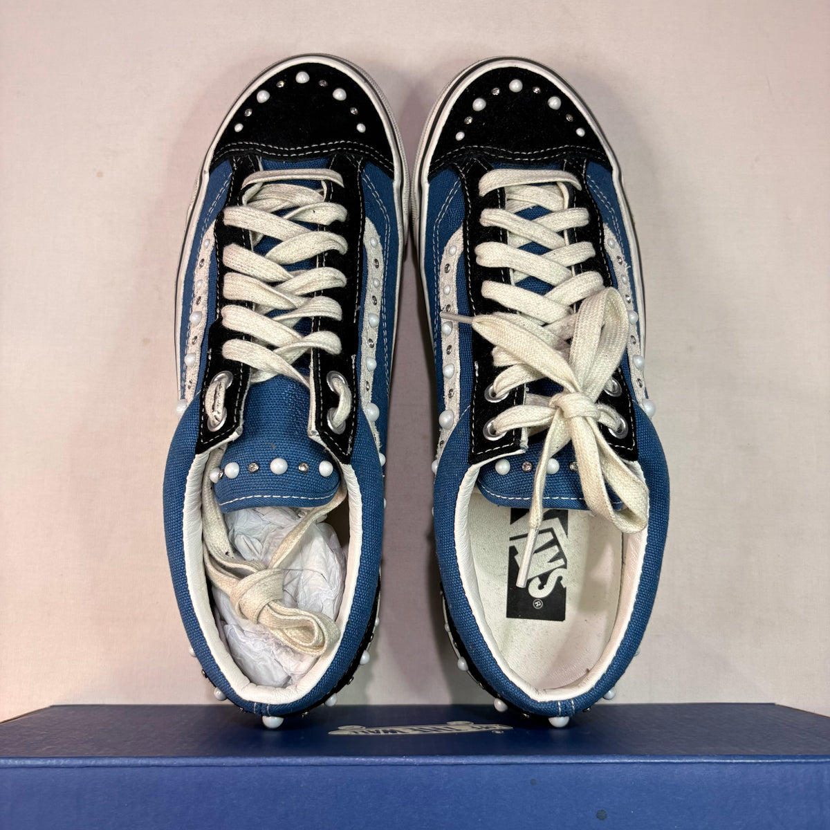 Vans LX Old Skool 36 Pearlized Pack Black Navy U9.5
