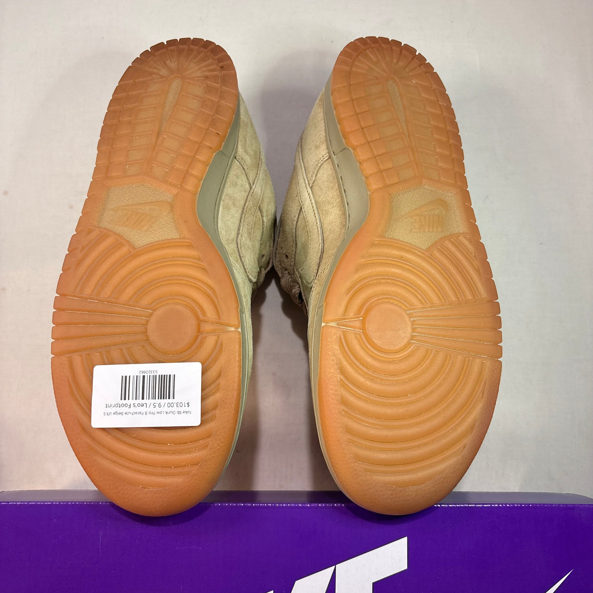Nike Sb Dunk Low Pro B Parachute Beige U9.5