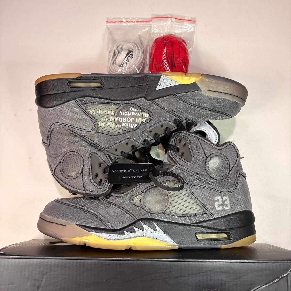 Jordan 5 Retro Off White Muslin U9.5