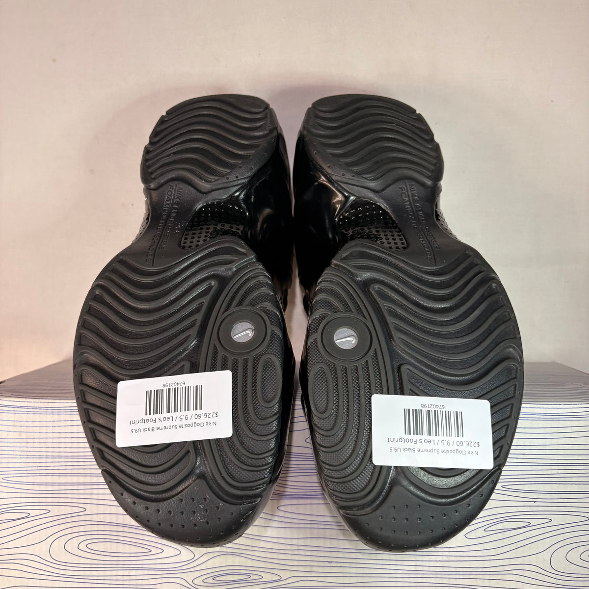 Nike Clogposite Supreme Black U9.5
