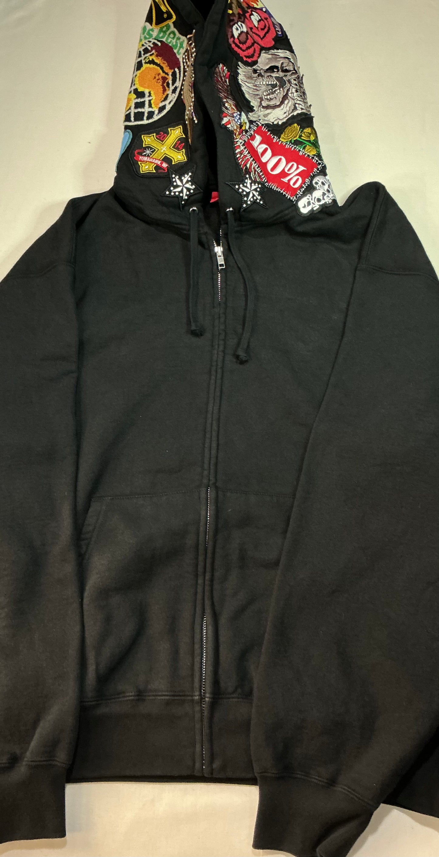 Supreme FW26 Patches Zip up Hoodie