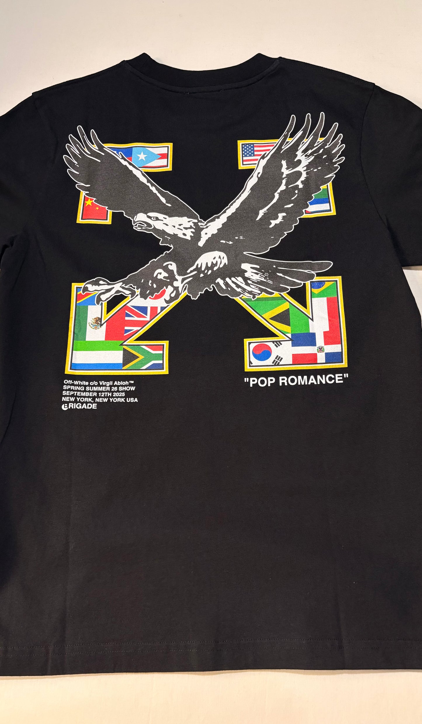 Off White  Brigade Tee Black