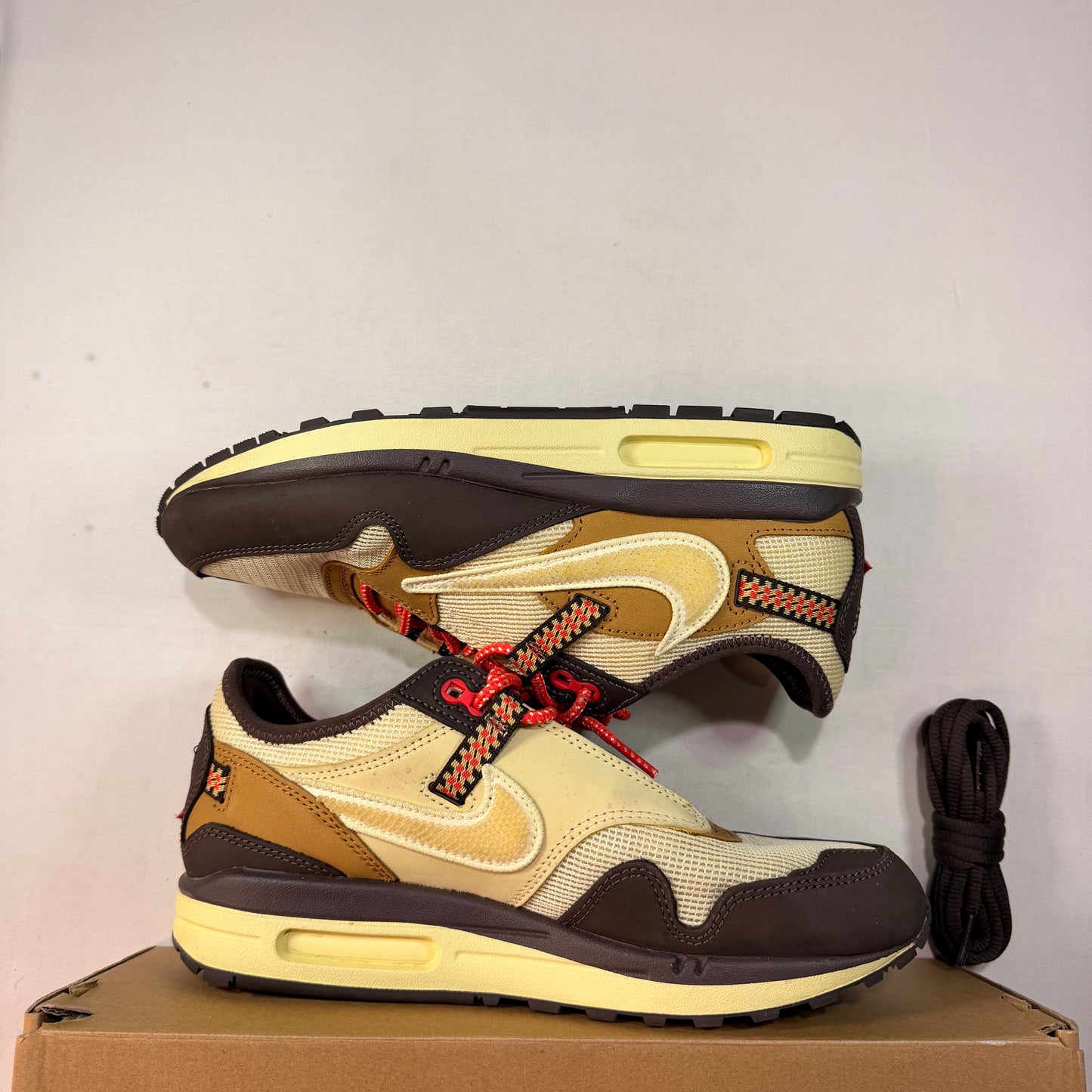 Nike Air Max 1 Travis Scott Cactus Jack Baroque Brown U7.5