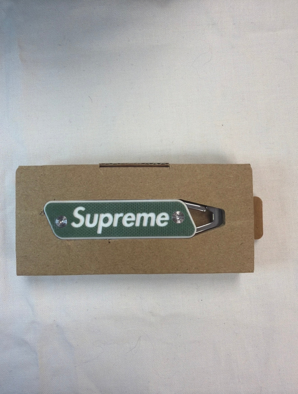 Supreme SS22 True Modern Keychain Knife