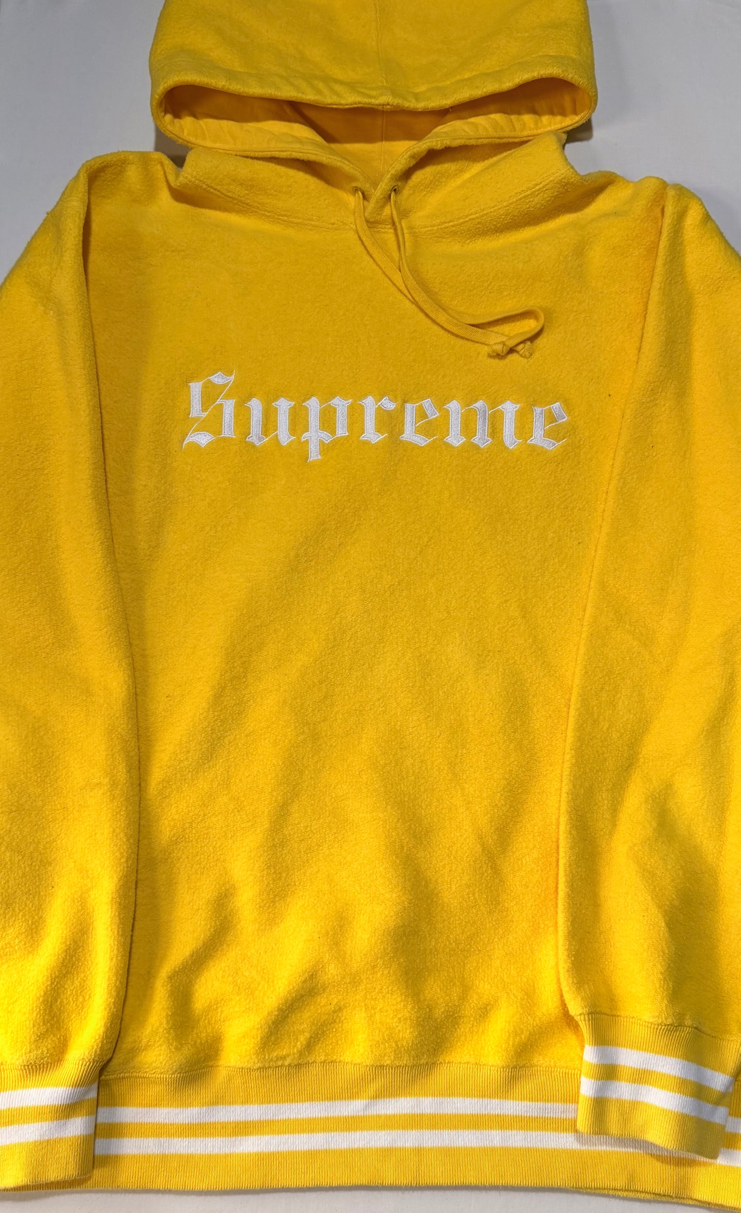 Supreme FW16 Reverse Fleece Hooded Sweatshirt
