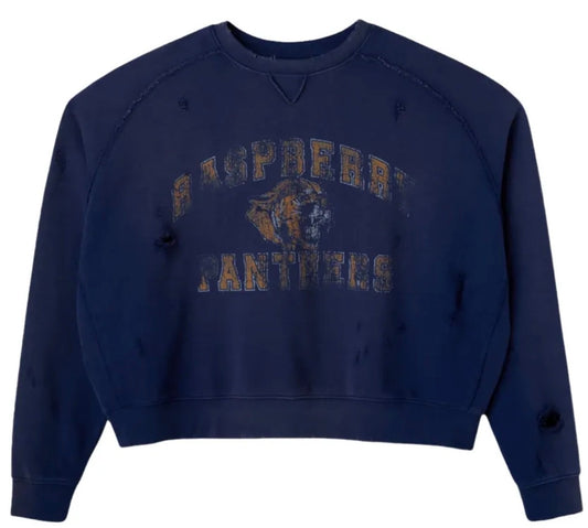 Raspberry Panther Crewneck