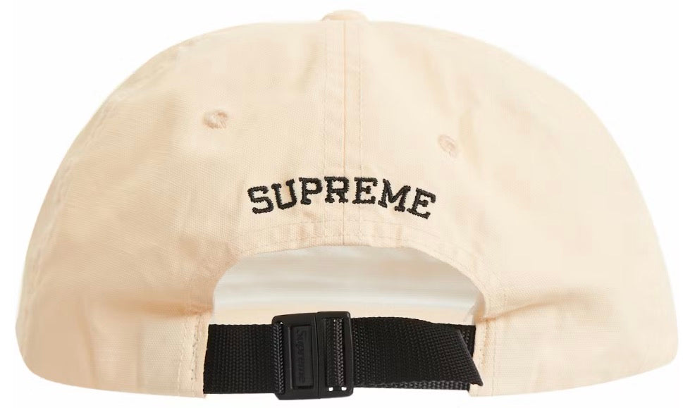 Supreme SS22  Small Box Coated Linen 6 Panel Hat