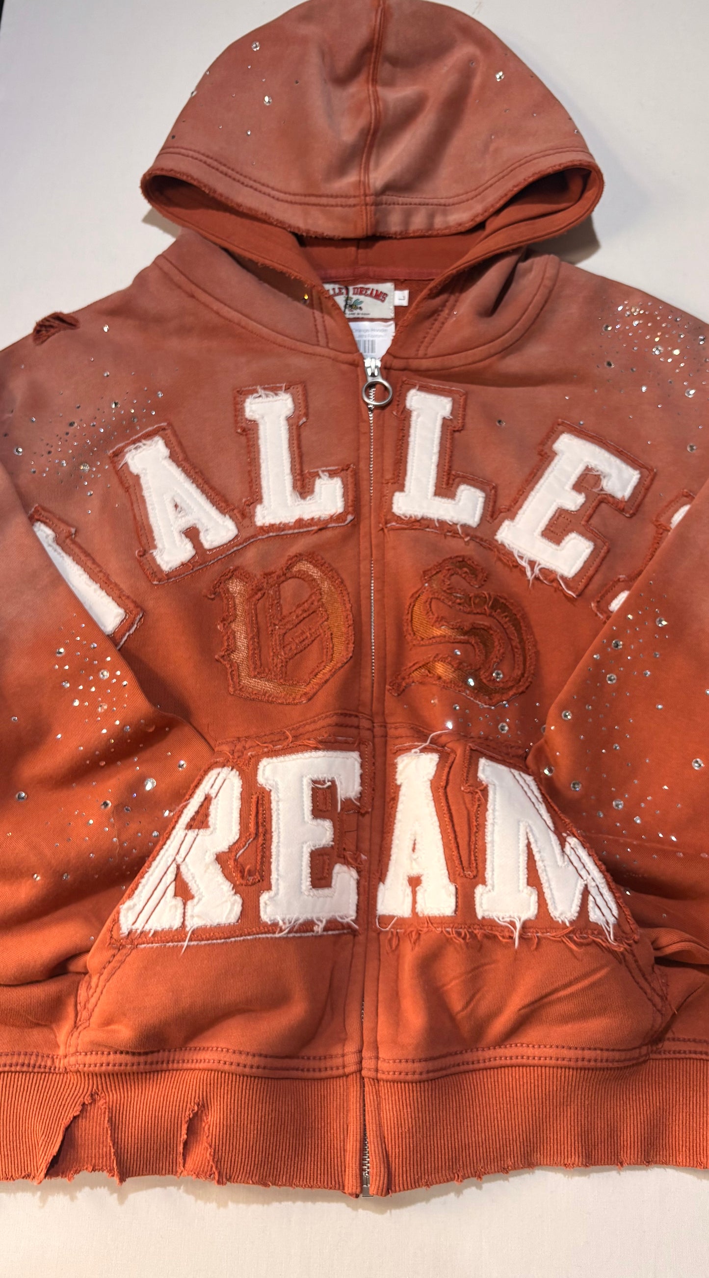 Vale Burnt Orange Hoodie