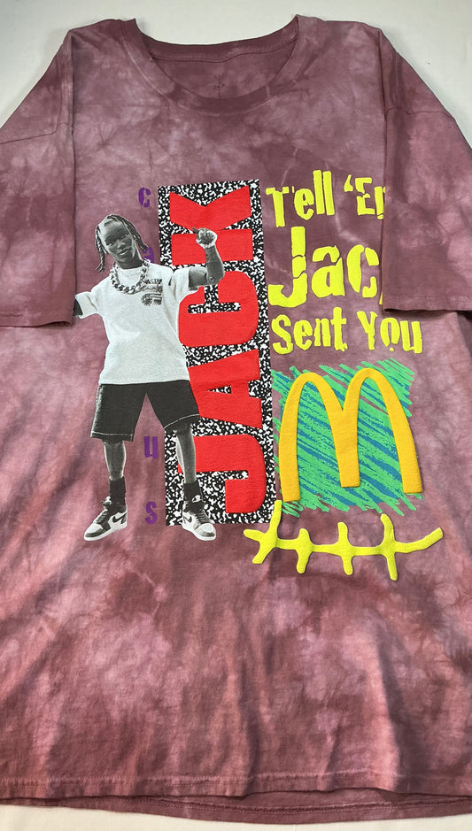 Travis Scott Mcdonald's Jack Smile II Tee U