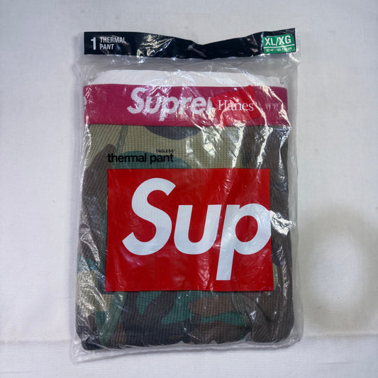Supreme FW19 Hanes Thermal Pant