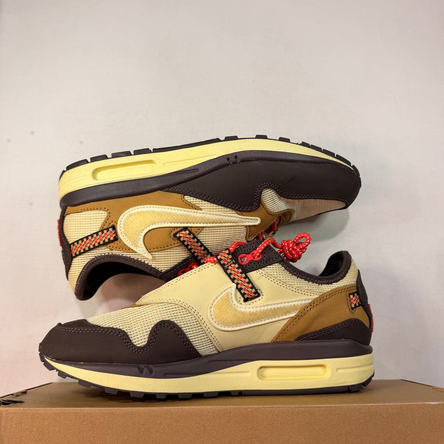 Nike Air Max 1 Travis Scott Cactus Jack Baroque Brown U7.5