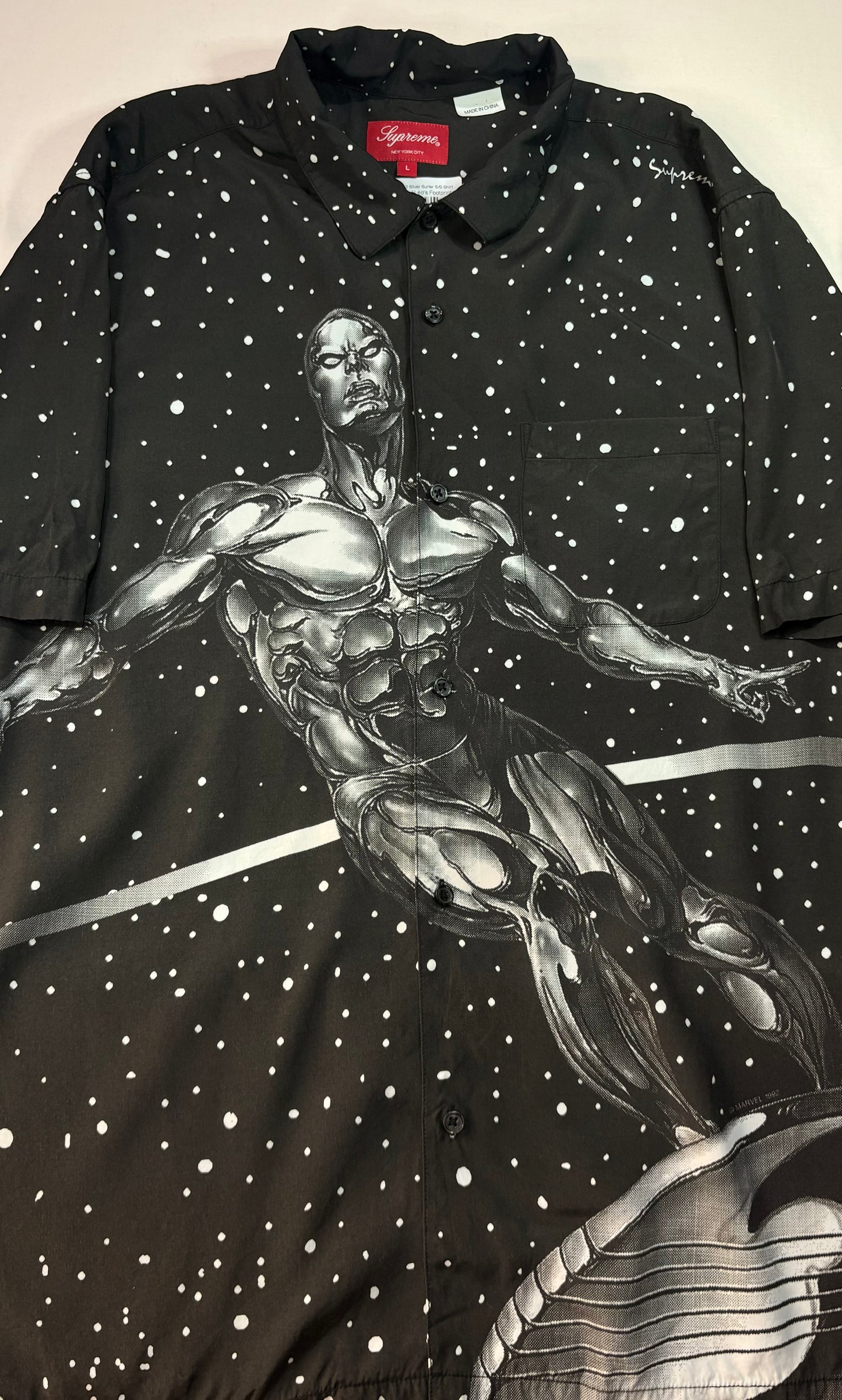 Supreme SS2 Silver Surfer S/S Shirt